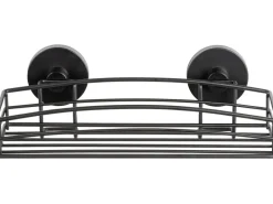 Wenko Wandablage Vacuum-Loc Schwarz