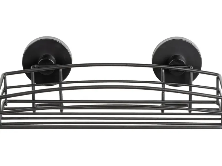 Wenko Wandablage Vacuum-Loc Schwarz