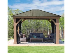 Westmann Moskitonetz für Pavillon 325 cm x 225 cm 4er-Pack