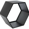 Westmann Stahl Kaminholzregal Biene Schwarz 88x45x77 cm