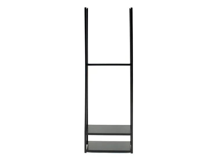 Westmann Stahl Kaminholzregal Porthos Schwarz 40x20x120 cm