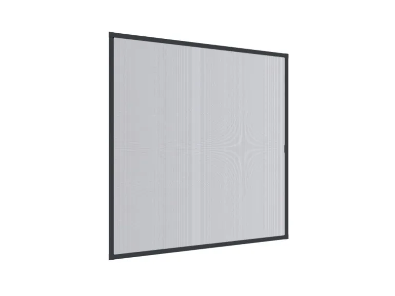 Windhager Insect-Stop Expert Rahmen Fenster 100 x 120 cm Anthrazit
