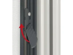 Windhager Insect-Stop Expert Rahmen Fenster 100 x 120 cm Anthrazit
