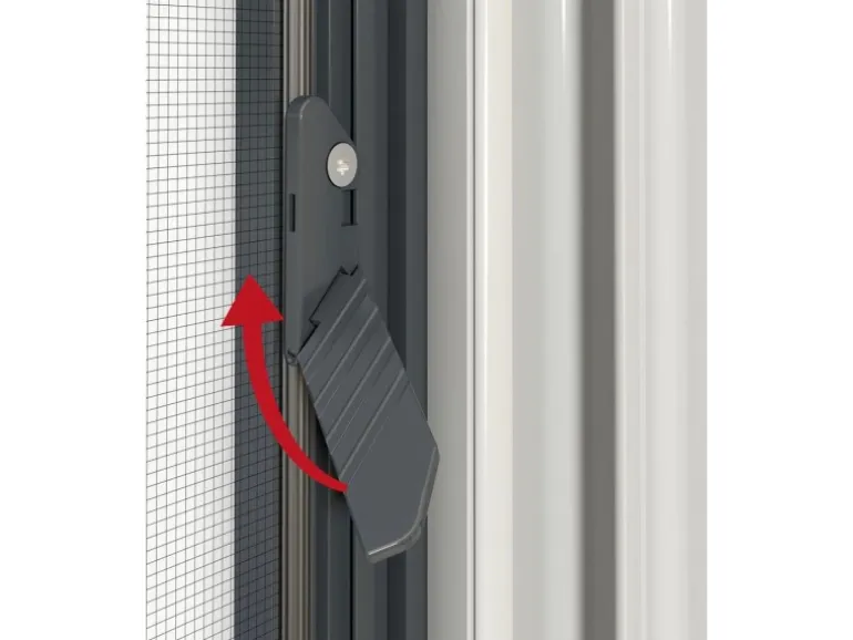 Windhager Insect-Stop Expert Rahmen Fenster 100 x 120 cm Anthrazit