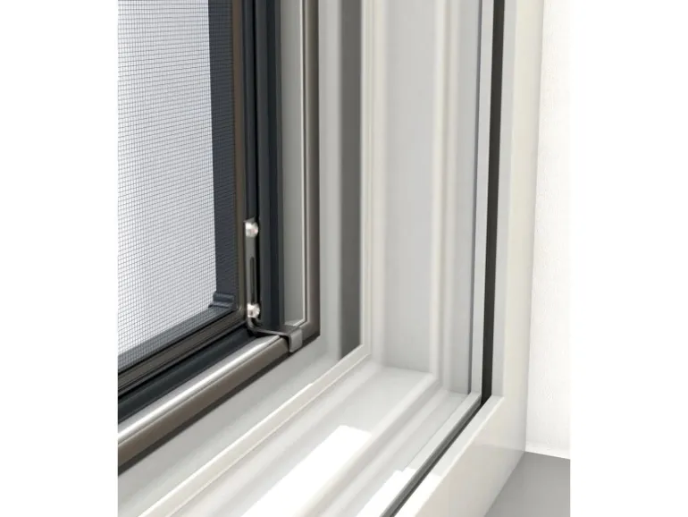 Windhager Insect-Stop Expert Rahmen Fenster 100 x 120 cm Anthrazit