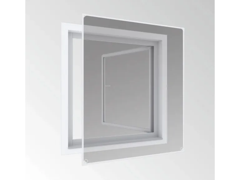 Windhager Magnetfenster Weiß 100 cm x 120 cm
