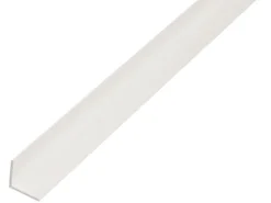 Winkelprofil gleichschenklig Kunststoff 25 mm x 25 mm x 1.000 mm Weiß