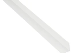 Winkelprofil gleichschenklig Kunststoff 25 mm x 25 mm x 2.000 mm Weiß