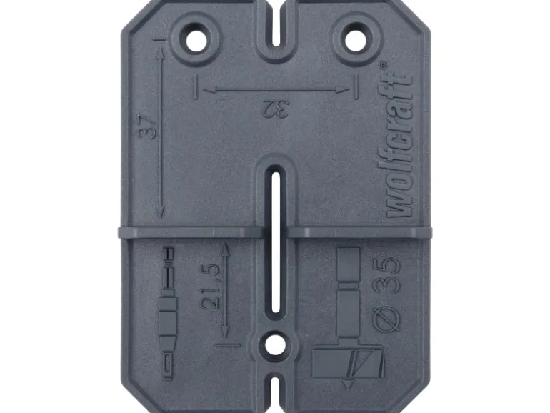 wolfcraft Scharnierloch-Set, Ø 35 mm 5-teilig