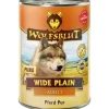 Wolfsblut Hunde-Nassfutter Wide Plain Adult Pferd Pur 395 g