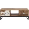 Womo-Design TV Lowboard Taipei 2 Schubladen 110x50 cm Handgefertigt Massivholz