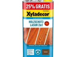 Xyladecor Holzschutz-Lasur 2in1 Promo Nussbaum matt 4 + 1 l