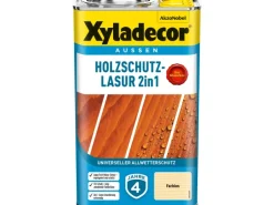 Xyladecor Holzschutz-Lasur 2in1 Transparent matt 2,5 l