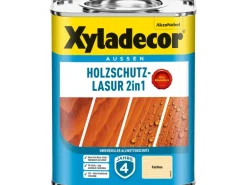 Xyladecor Holzschutz-Lasur 2in1 Transparent matt 750 ml