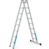 Zarges Mehrzweck-Klappleiter Combimaster X 2-teilig 2x8 Sprossen