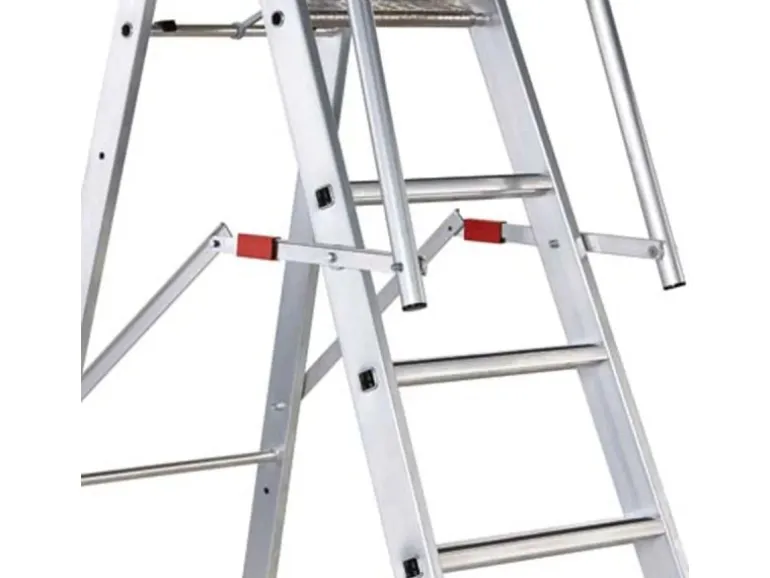 Zarges Stufenleiter ZAP Safemaster S mit Großer Plattform 5 Stufen