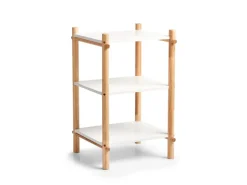 Zeller Kinder-Regal MDF/Gummibaum 35,5 cm x 34 cm x 58,5 cm Weiß